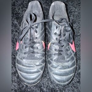 Nike Kids Sneakers Black with Pink Accents